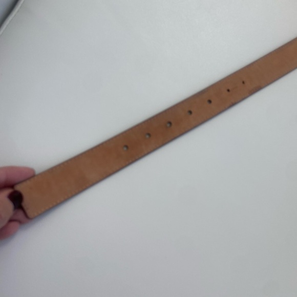 Louis Vuitton Black Epi Leather Belt with Initiales Silver Buckle - Picture 5 of 6